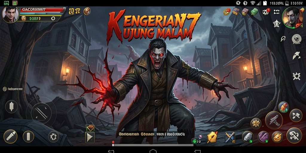 Tampilan gameplay GACOR77 yang menegangkan dan menyeramkan.